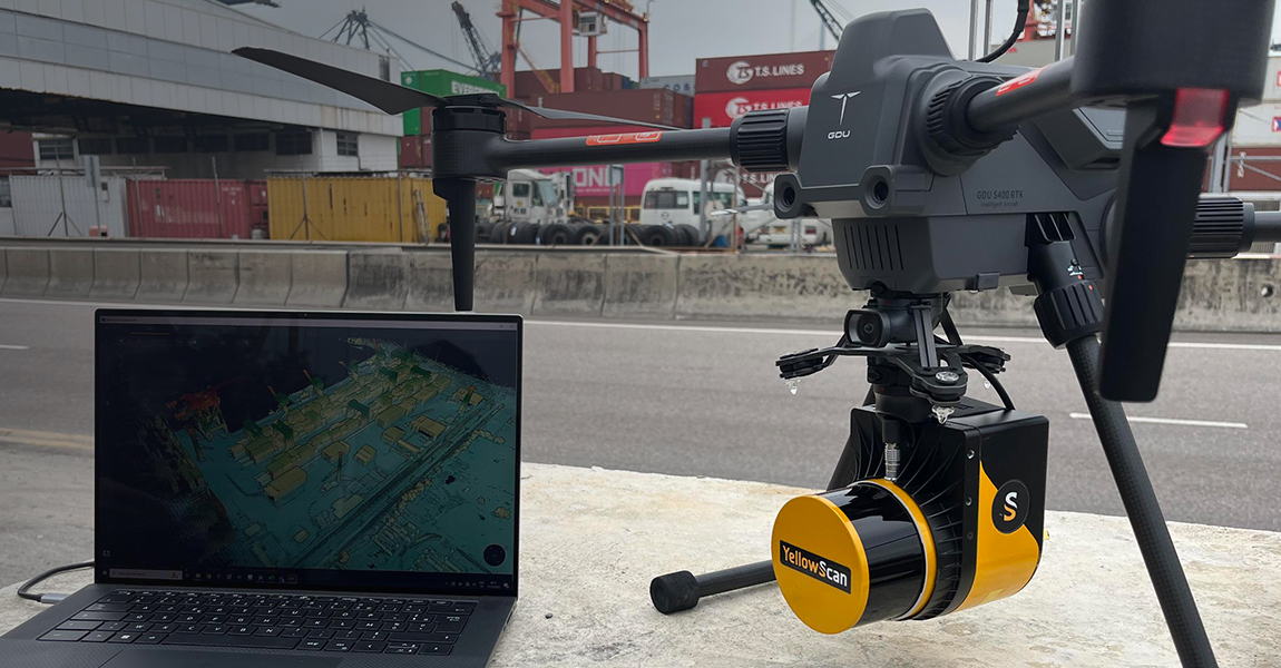 YellowScan Surveyor Ultra on GDU drone