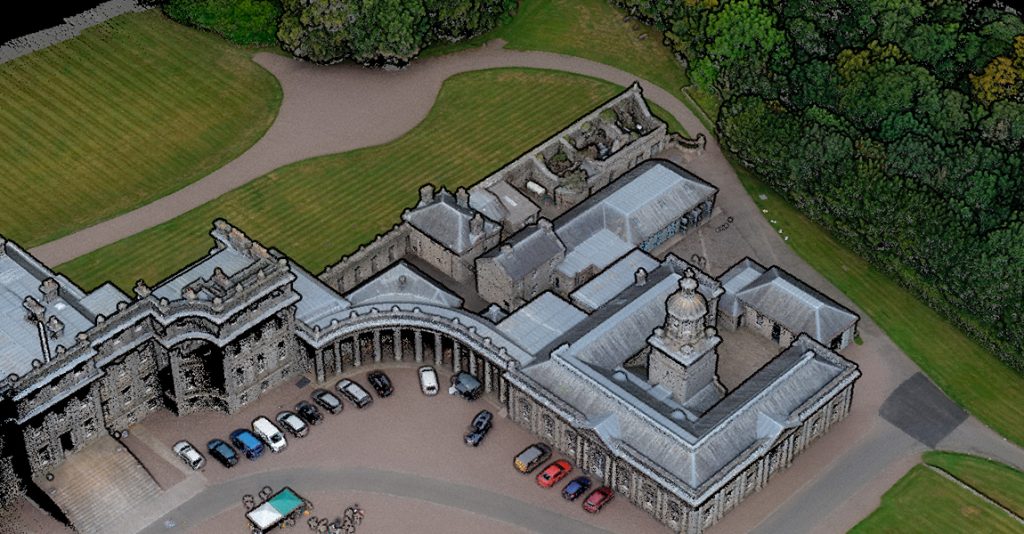 RGB colorized LiDAR pointcloud generated using YellowScan Mapper and CloudStation software