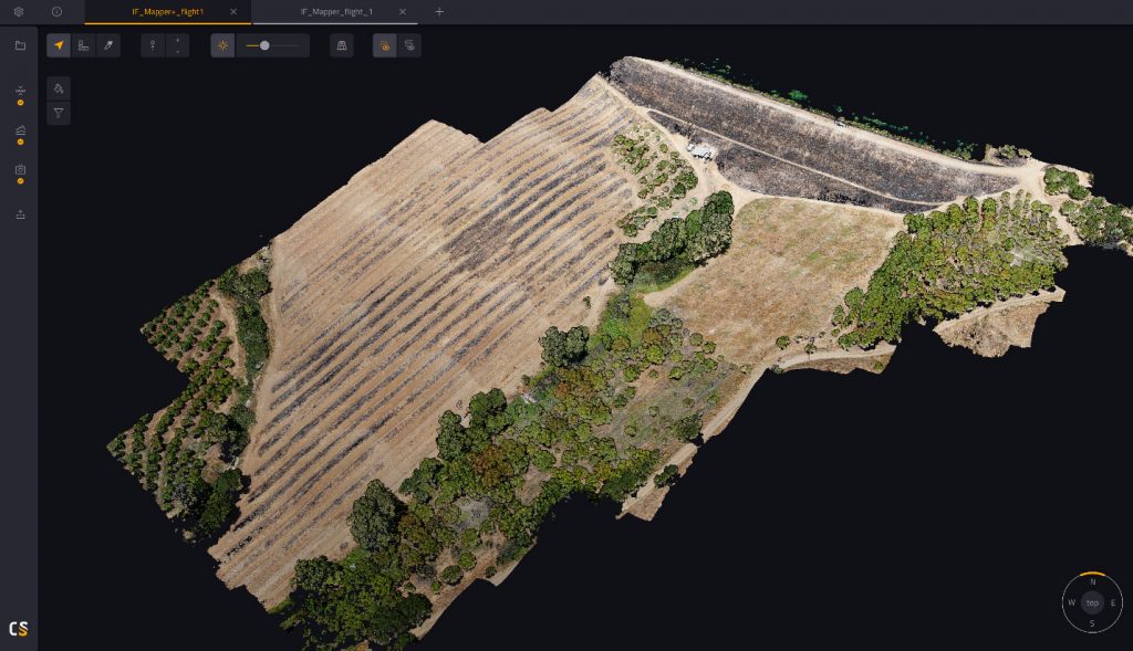 LiDAR point cloud