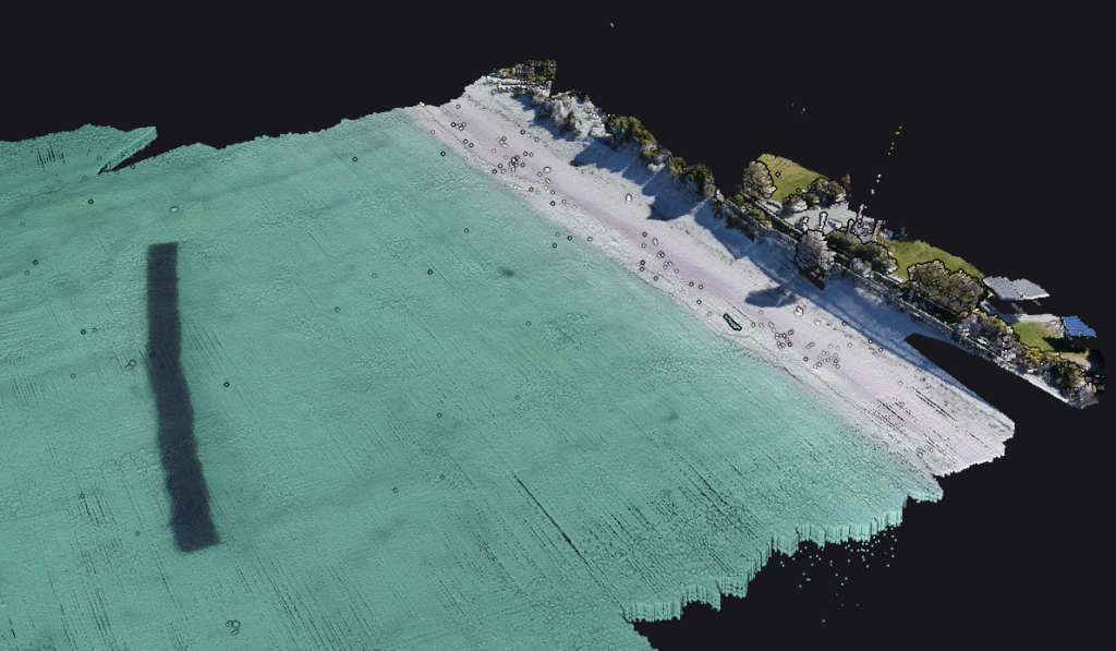 Pointcloud of the artificial reef