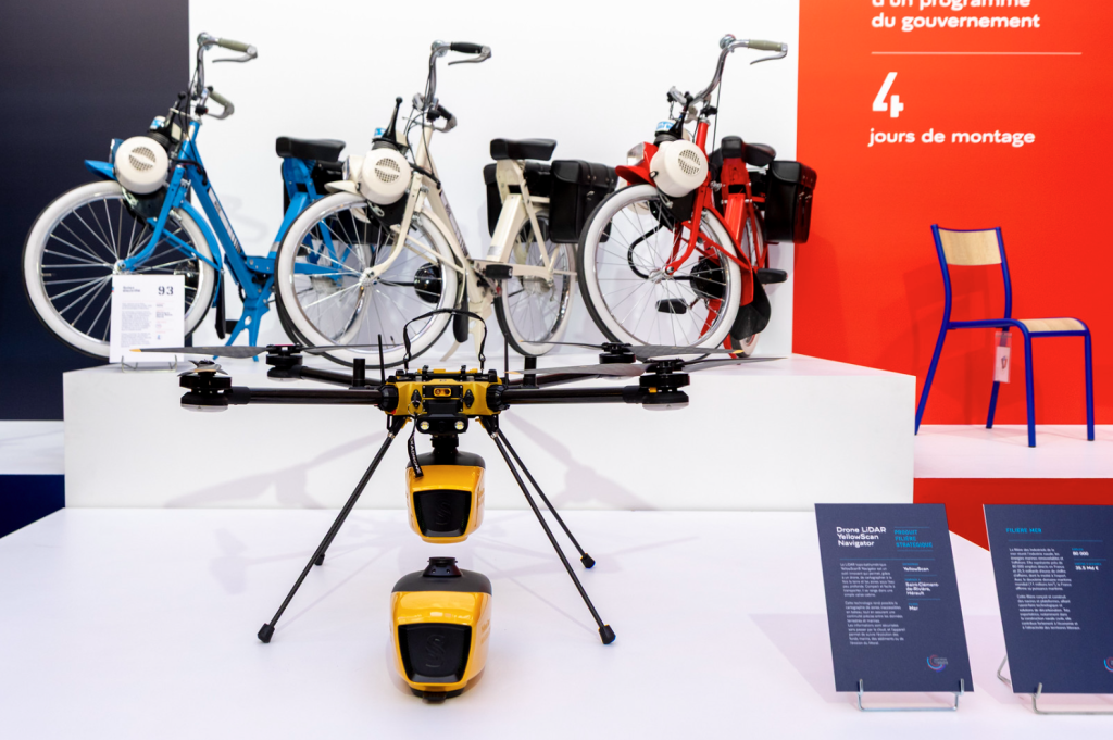 YellowScan Navigator mounted on the Hexadrone Tundra 2