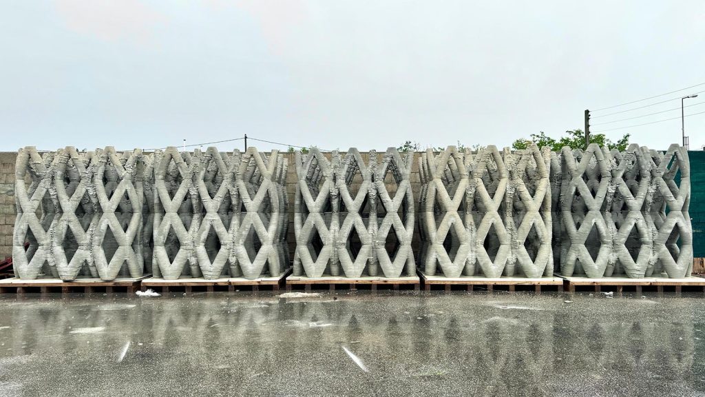 The UpBlock® modules, 3D-printed from a bio-based material