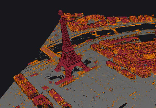 CloudStation Viewer - ground & buildings classification