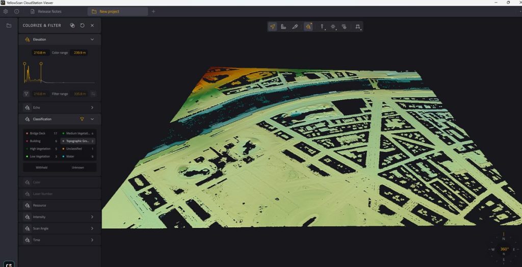 CloudStation Viewer - ground classification